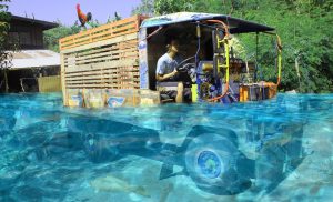 Evaluasi Pasca Pembersihan Longsor oleh Dinas Damkar di Alun-Alun.